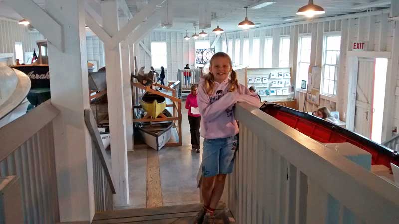 sleeping bear canary boat museum